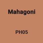 Die Farbe Mahagoni von Restos 2K Holzspachtelmasse